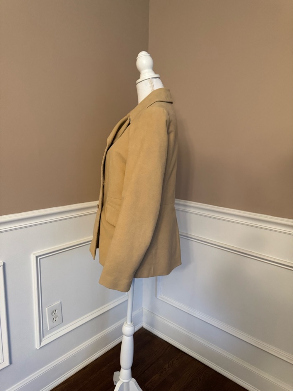 GAP Double-Breasted Peacoat in Camel - Picture 2 of 8
